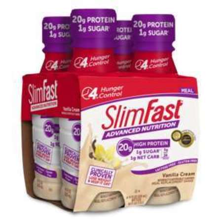 SLIMFAST Slimfast Advanced Nutrition RTD Vanilla Cream Shake 11 oz., PK12 74009